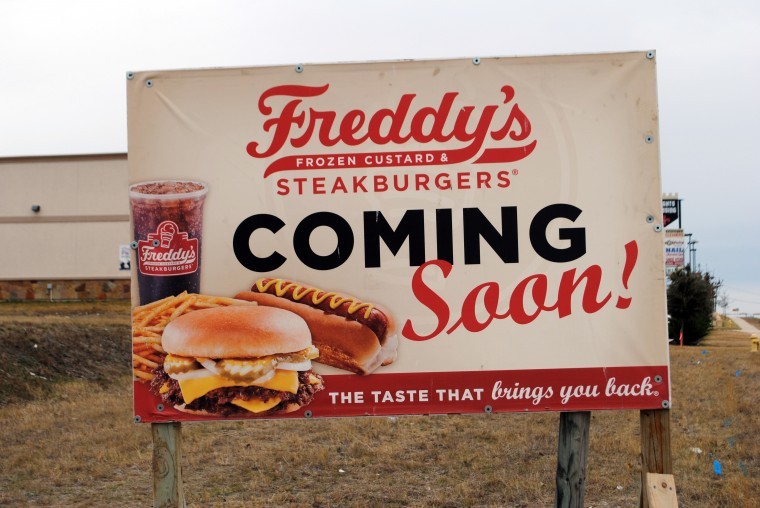 Freddy's coming soon